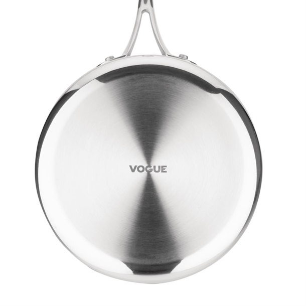 Vogue Stainless Steel Tri-Wall Saucepan 180mm