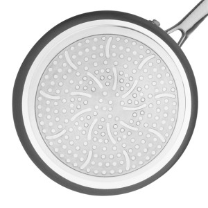 Vogue Anodised Aluminium Non-Stick Saucepan 180mm