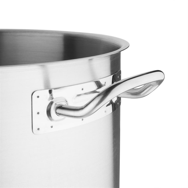 Vogue Stainless Steel Deep Stock Pot 360mm