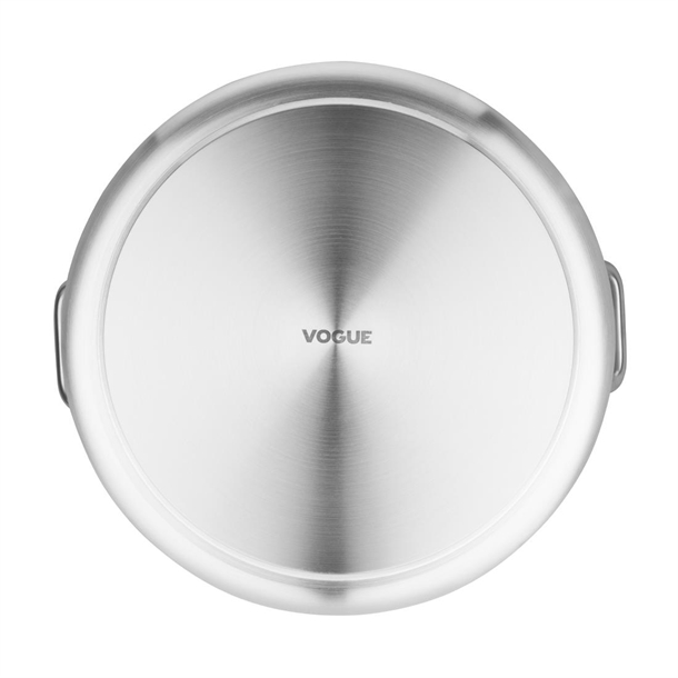 Vogue Stainless Steel Deep Stock Pot 360mm