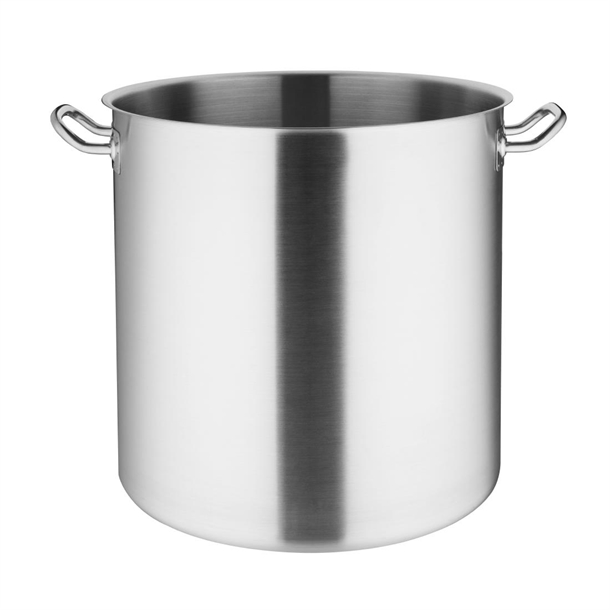 Vogue Stainless Steel Deep Stock Pot 400mm