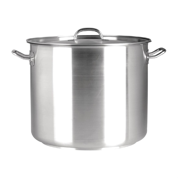 Chef Inox Elite Stock Pot with Lid 8.25Ltr