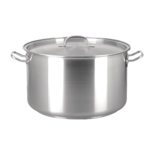 Chef Inox Elite Sauce Pot with Lid 6.7Ltr
