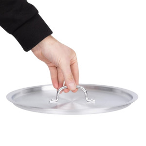 Vogue Aluminium Stock Pot Lid 300mm