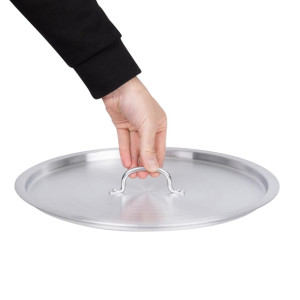 Vogue Aluminium Stock Pot Lid 370mm