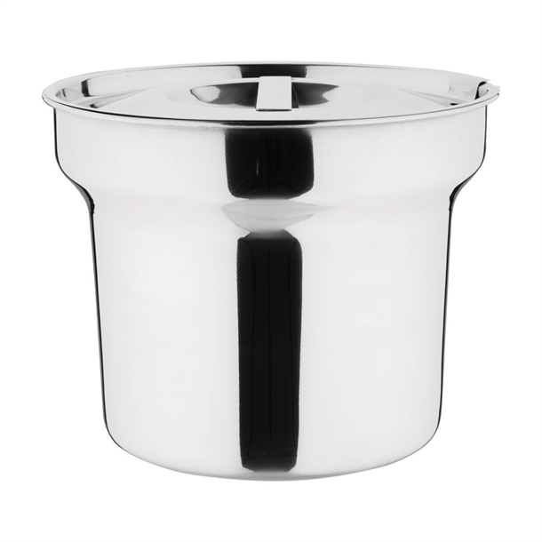 Vogue Bain Marie Pot with Lid 220mm