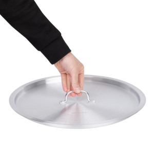 Vogue Aluminium Stock Pot Lid 400mm