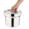 Vogue Bain Marie Pot with Lid 220mm