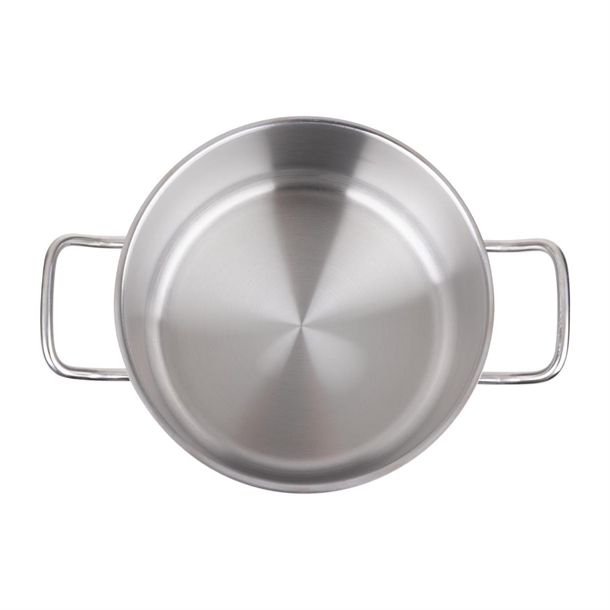 Vogue Stainless Steel Stew Pan 240mm