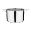 Vogue Stainless Steel & Aluminium Tri-Wall Stew Pan 240mm