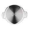 Vogue Stainless Steel & Aluminium Tri-Wall Stew Pan 280mm