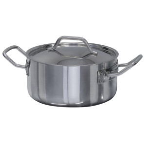 Förje Low 3PLY Extreme Performance Casserole Pot with Lid - 3Ltr