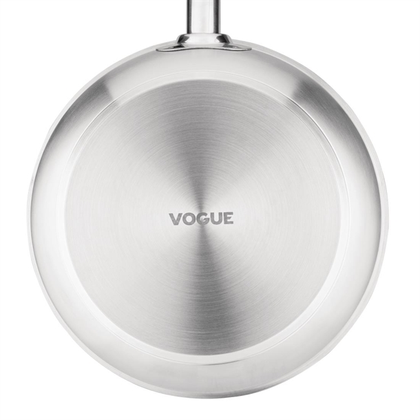 Vogue Stainless Steel Sauté Pan 240mm