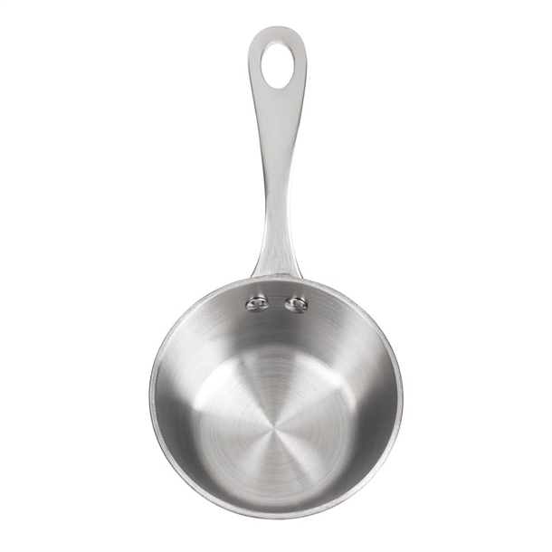 Vogue Mini Copper Tri Wall Sauté Pan 80mm