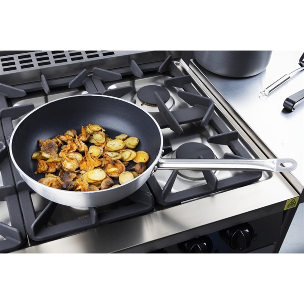 Vogue Aluminium Non-Stick Teflon Platinum Plus Sauté Pan 320mm