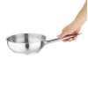 Vogue Stainless Steel Sauté Pan 200mm