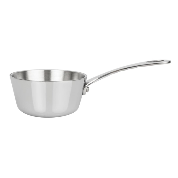 Vogue Stainless Steel Mini Gravy Pan - 80mm