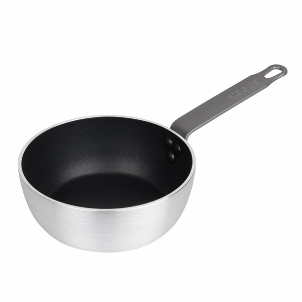 Vogue Aluminium Non-stick Teflon Platinum Plus Sauté Pan 200mm