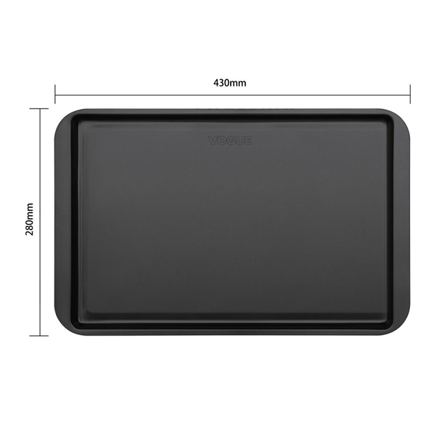 Vogue Non-Stick Baking Tray Medium