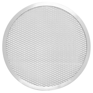 Vogue Aluminium Perforated Pizza Tray 254mm