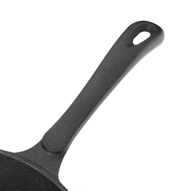 Vogue Round Cast Iron Skillet Pan 255mm