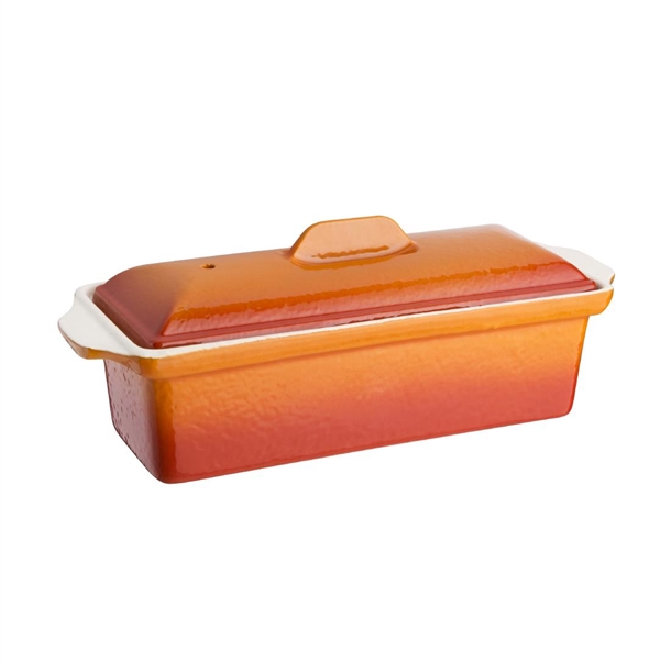 Vogue Orange Pate Terrine 1.3Ltr