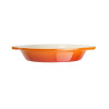 Vogue Orange Round Cast Iron Gratin Dish 400ml