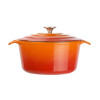 Vogue Orange Round Casserole Dish 4Ltr