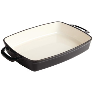 Vogue Cook Like A Pro 3-Piece Cast Iron Casserole Dish Set