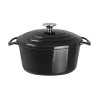 Vogue Cook Like A Pro 3-Piece Cast Iron Casserole Dish Set