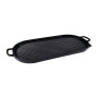 Chasseur Oval Stove Top Grill Cast Iron Black Onyx - 52x23cm