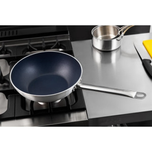 Vogue Non-stick Teflon Aluminium Platinum Plus Wok 300mm