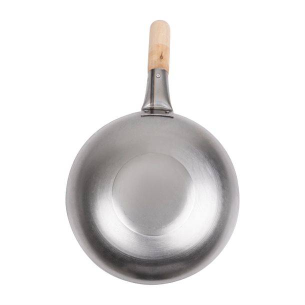 Vogue Mild Steel Wok Flat Base 254mm