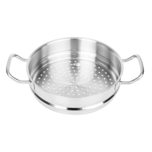 Vogue Stainless Steel & Aluminium Tri-Wall Steamer 240mm