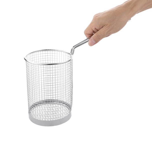 Vogue Stainless Steel Pasta Basket  120mm