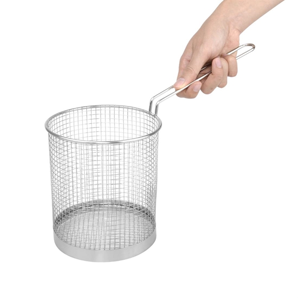 Vogue Stainless Steel Pasta Basket 150mm