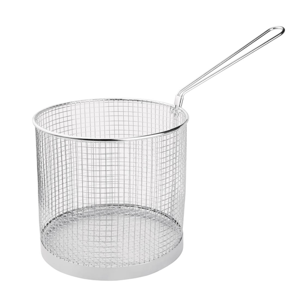 Vogue Stainless Steel Pasta Basket 180mm