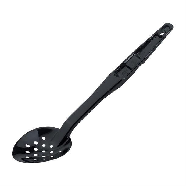 Cambro Polycarbonate Perforated Deli Spoon Black 330mm
