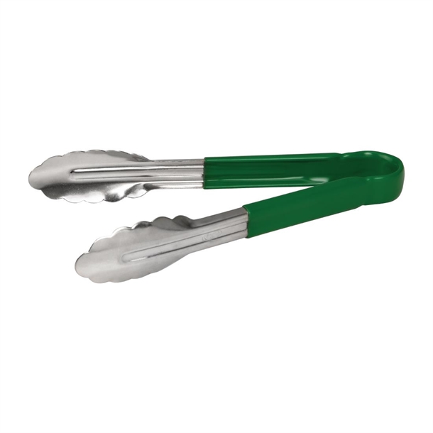 Trenton Green Tongs 230mm