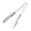 Hygiplas Colour Coded Serving Tong White 300mm