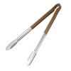 Hygiplas Colour Coded Serving Tong Brown 405mm