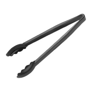 Cambro Scallop Tongs Black 300mm