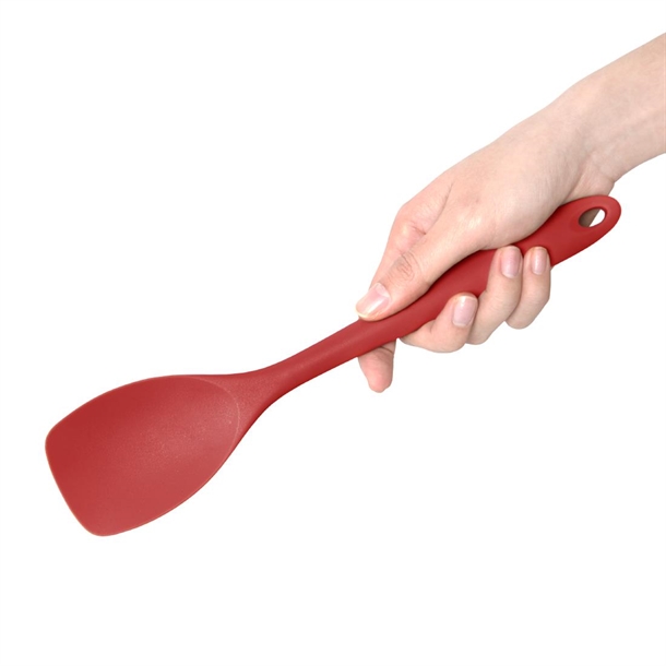Vogue Silicone Spoon Spatula Red 280mm