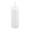 Nisbets Essentials Squeeze Sauce Bottles 340ml (Pack of 6)