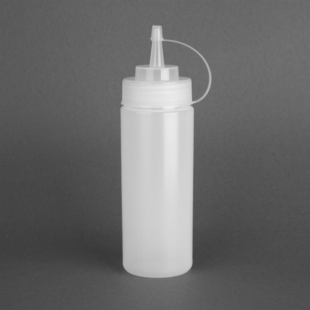 Vogue Clear Squeeze Sauce Bottle 340ml