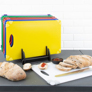 Hygiplas Commercial Grip Chopping Board 458x306x12mm (7 Pack)
