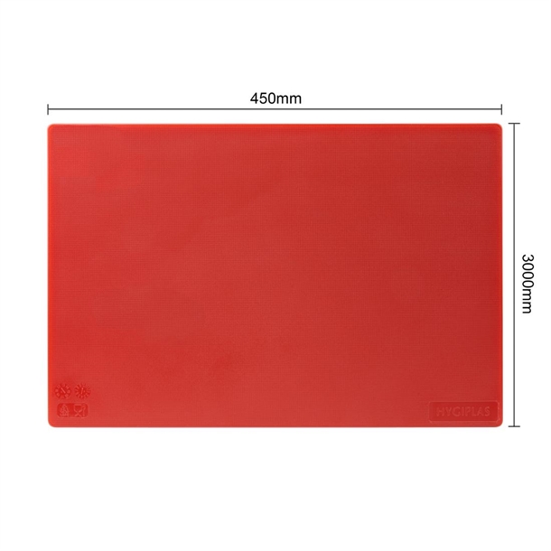 Hygiplas Antibacterial Low Density Chopping Boards 450x300x10mm (6 Pack)