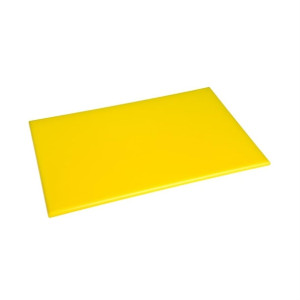 Hygiplas High Density Chopping Board Yellow - 450x300x12mm