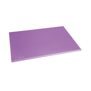 Hygiplas Anti-bacterial High Density Chopping Board Purple - 450x300x12mm