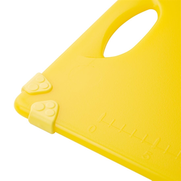 Hygiplas Commercial Grip Chopping Board Yellow - 458x306mm